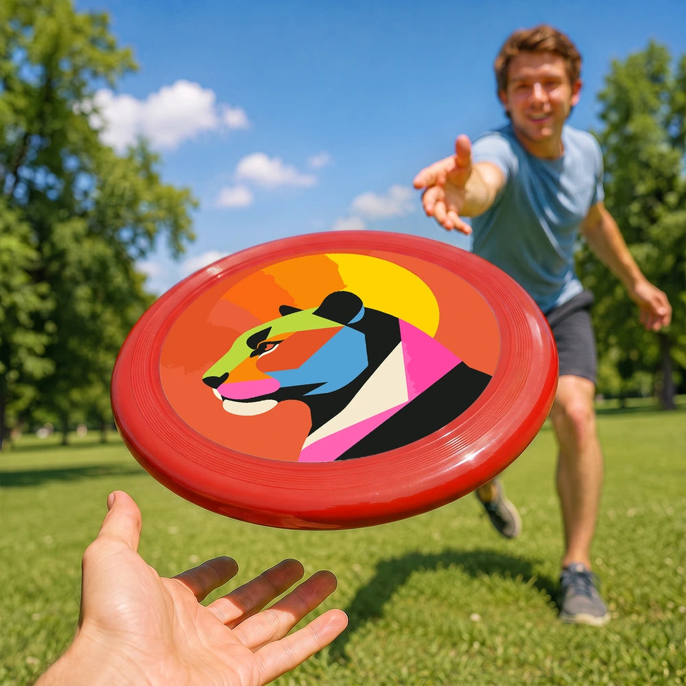 
Paint by Numbers - Frisbee | Geometric Panther