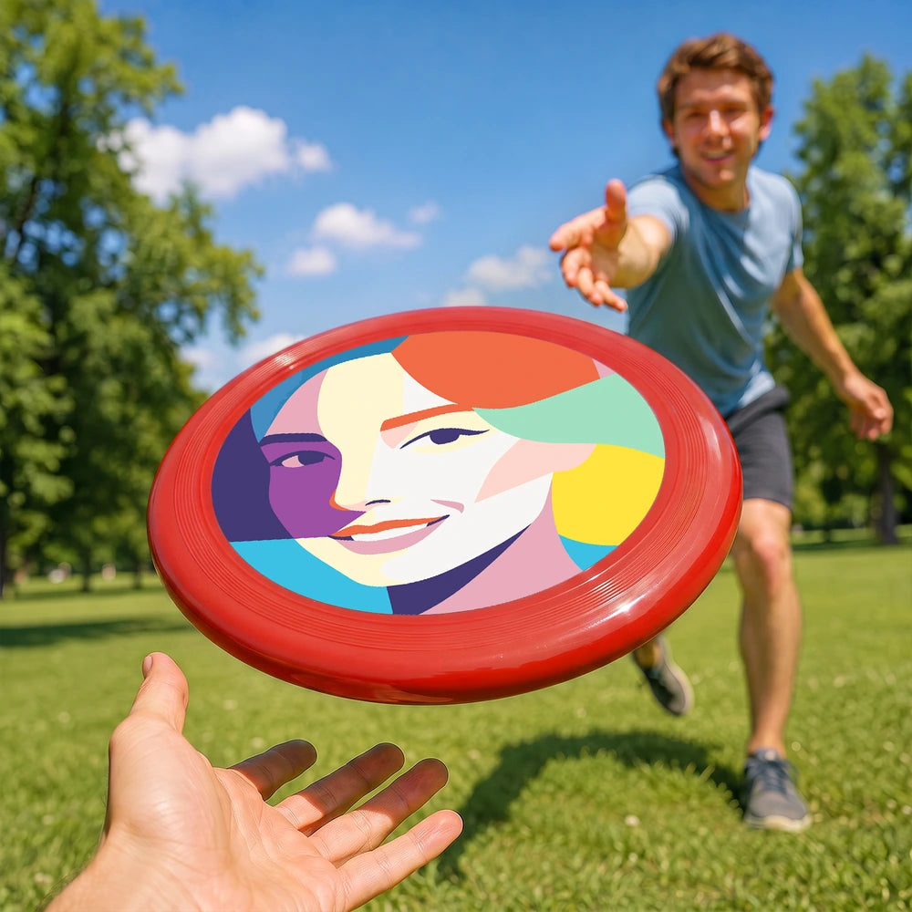 Paint by Numbers - Frisbee | Geometric Woman Portrait