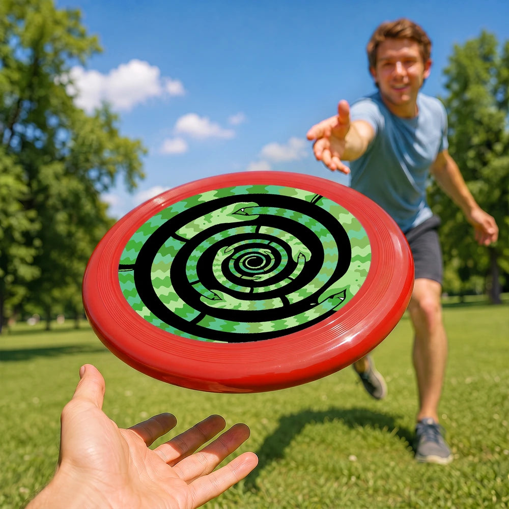 
Paint by Numbers - Frisbee | Green Spiral Maze