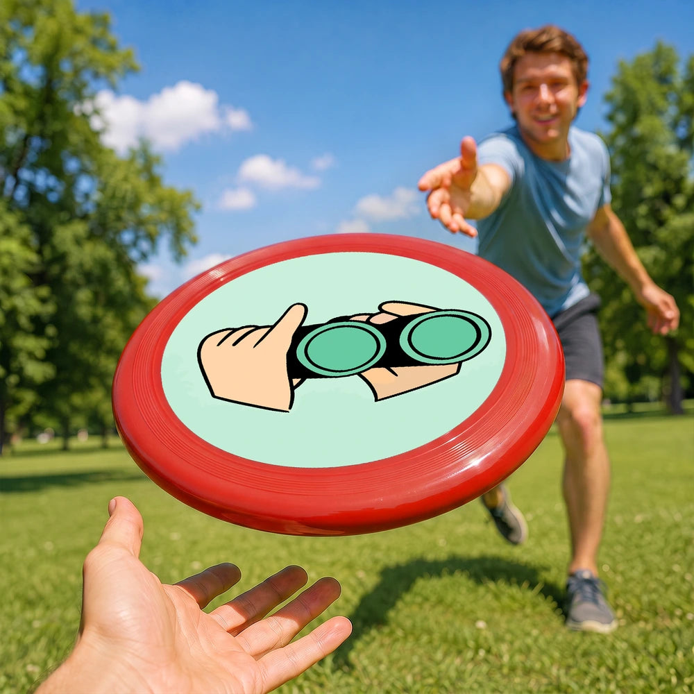 Paint by Numbers - Frisbee | Hand with Binoculars