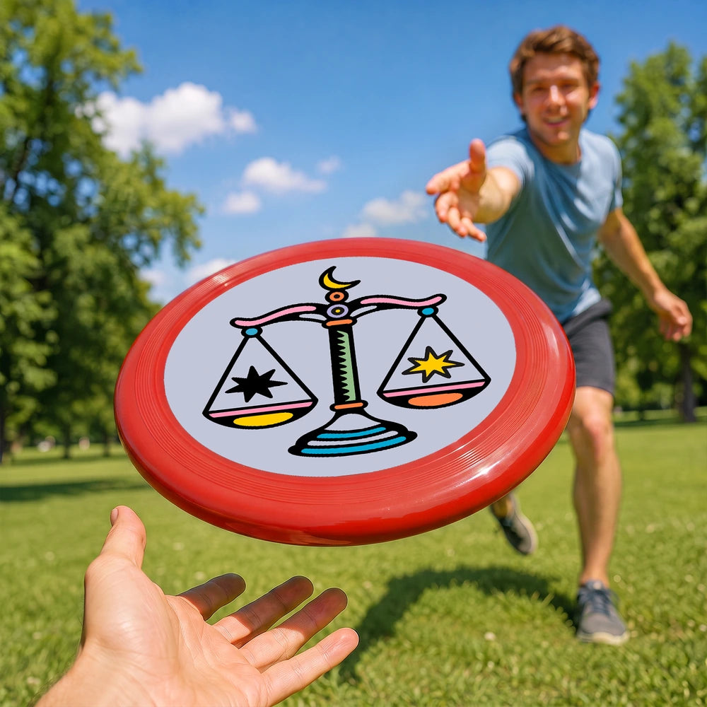 Paint by Numbers - Frisbee | Libra Scales Sign
