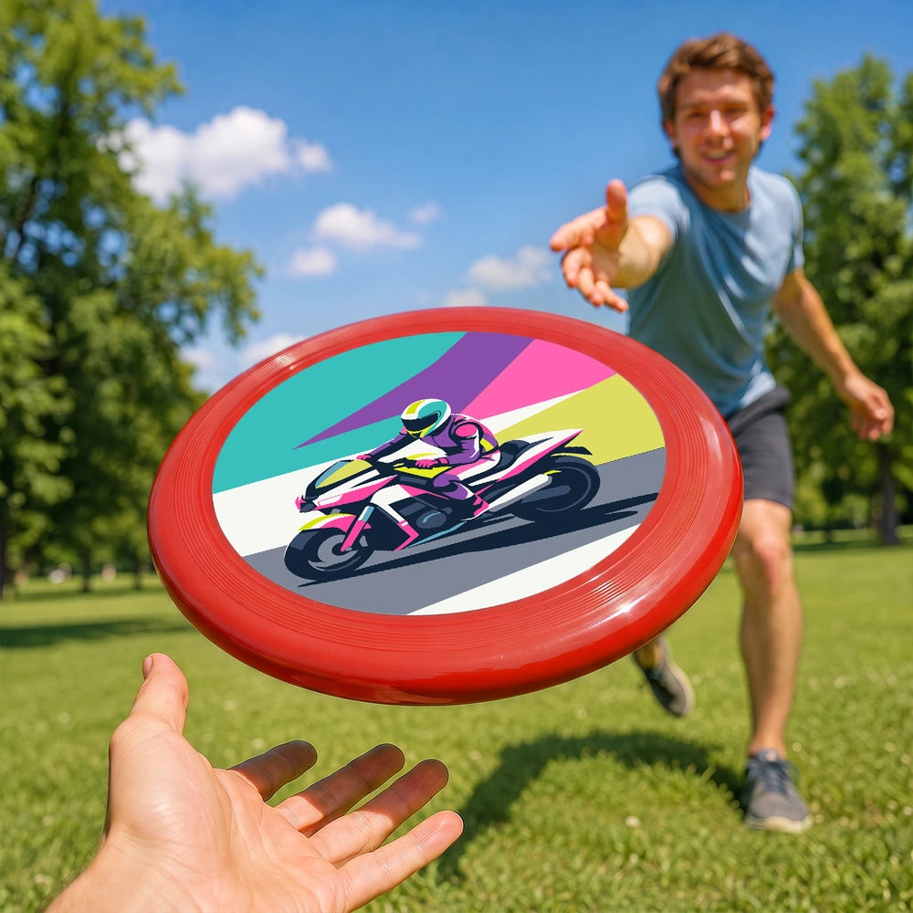 
Paint by Numbers - Frisbee | Motorbike Racer