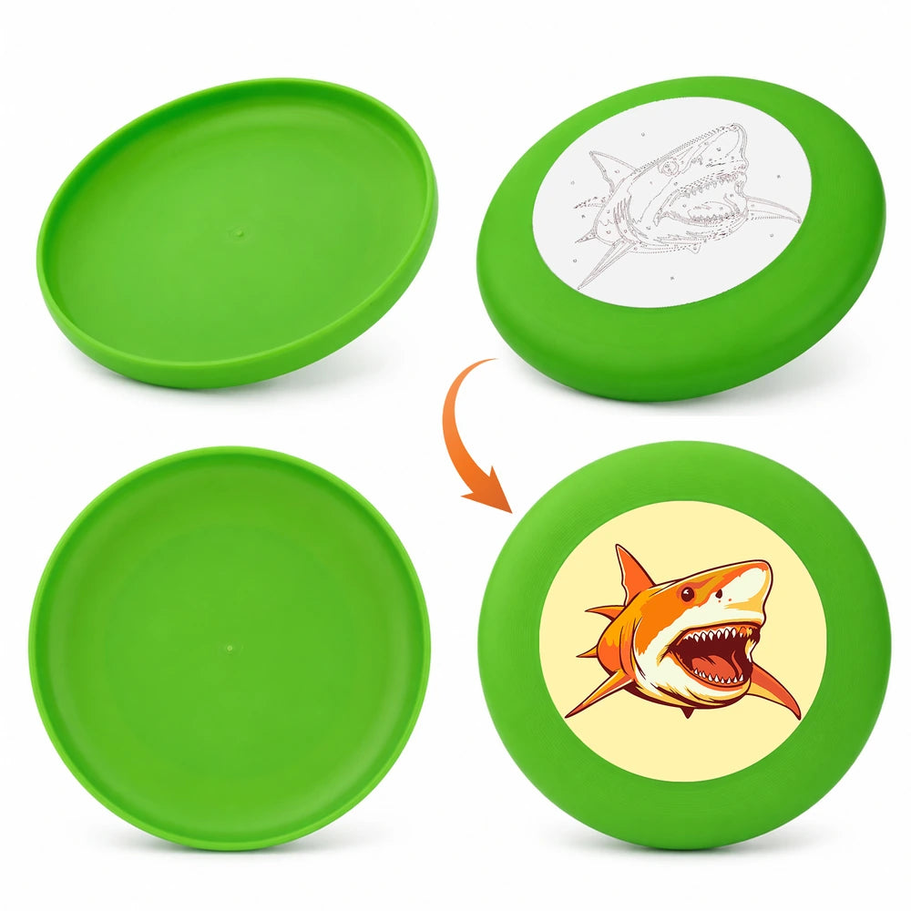 
Paint by Numbers - Frisbee | Orange Shark