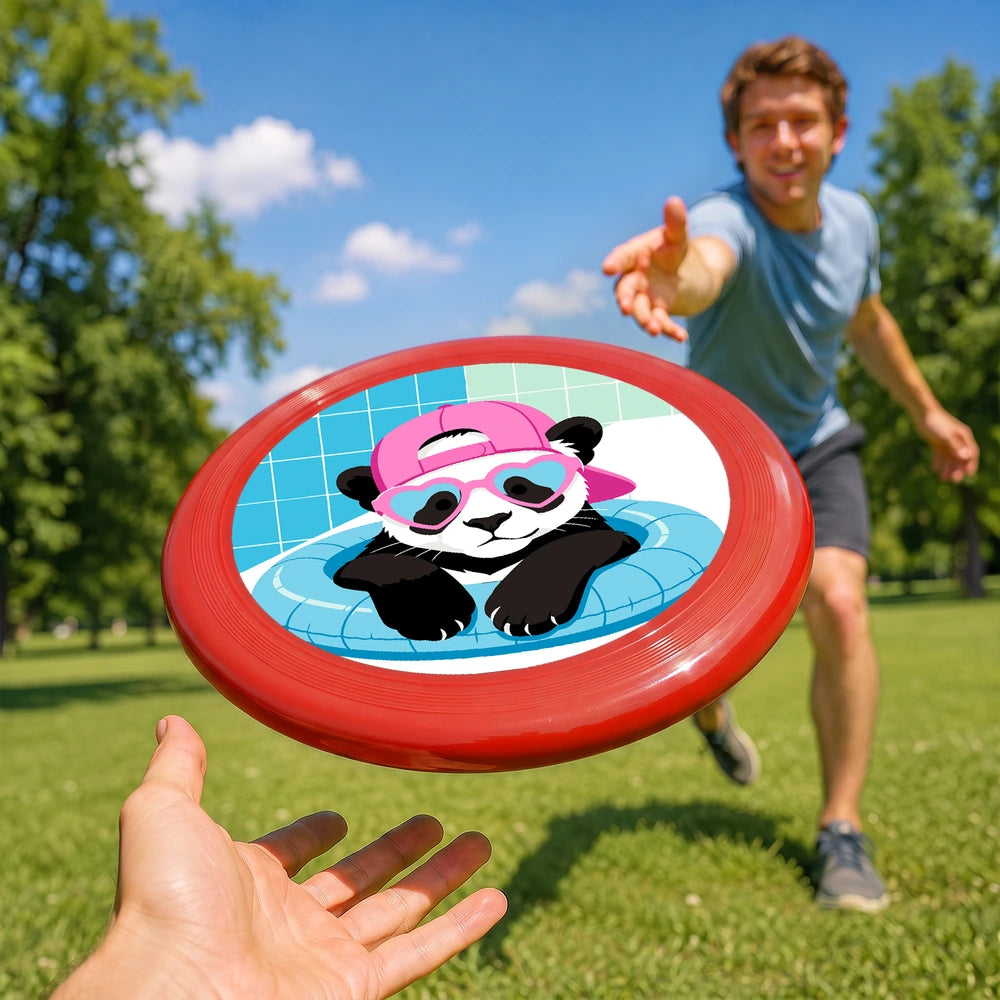 Paint by Numbers - Frisbee | Panda in a Pool Ring