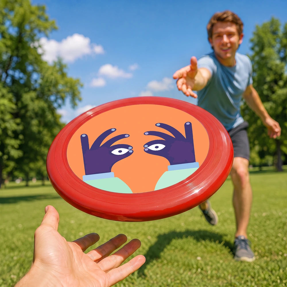 Paint by Numbers - Frisbee | Peeking Eyes