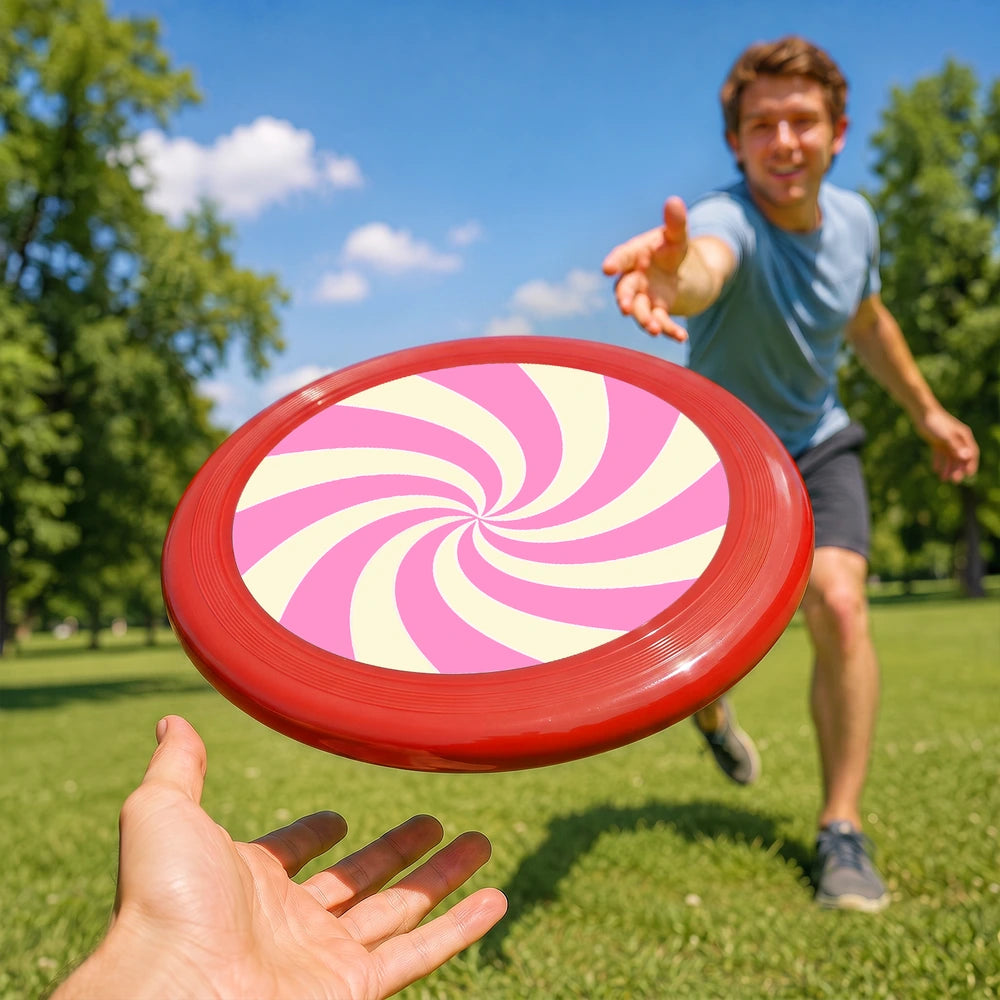 Paint by Numbers - Frisbee | Pink Candy Swirl