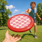 Paint by Numbers - Frisbee | Pink Wave Pattern