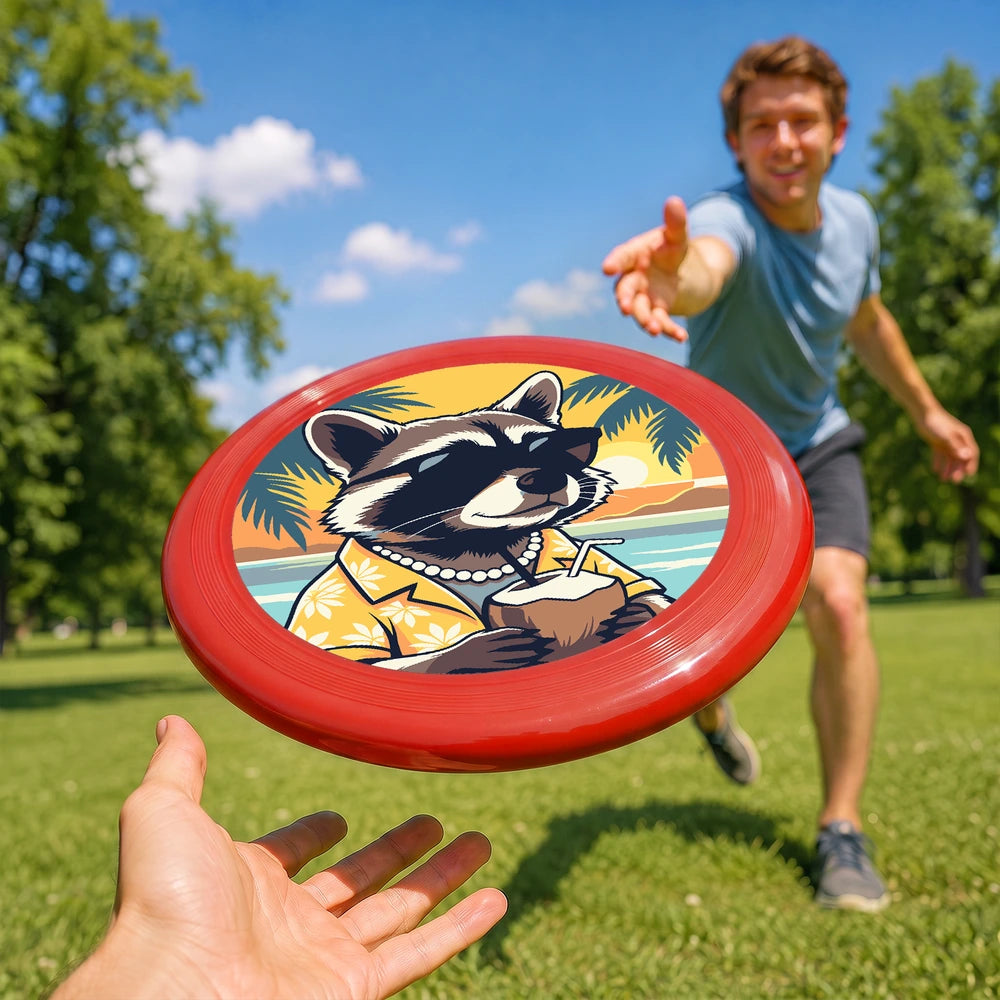 Paint by Numbers - Frisbee | Raccoon on Holiday