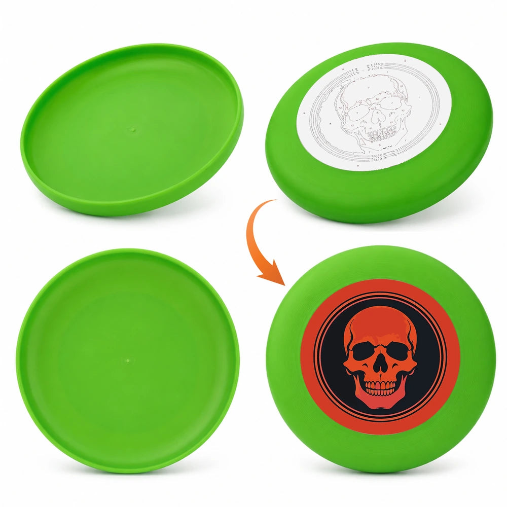 
Paint by Numbers - Frisbee | Red Skull Emblem