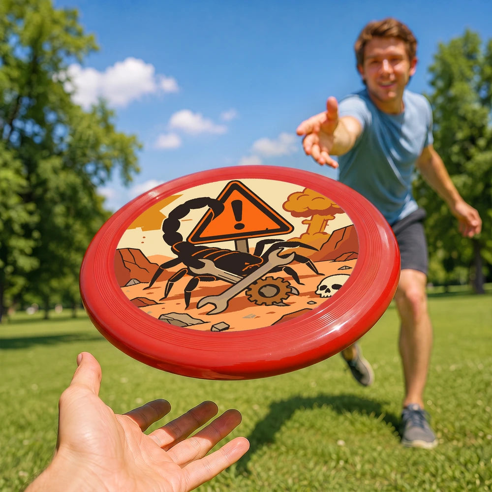 Paint by Numbers - Frisbee | Scorpion Warning Sign
