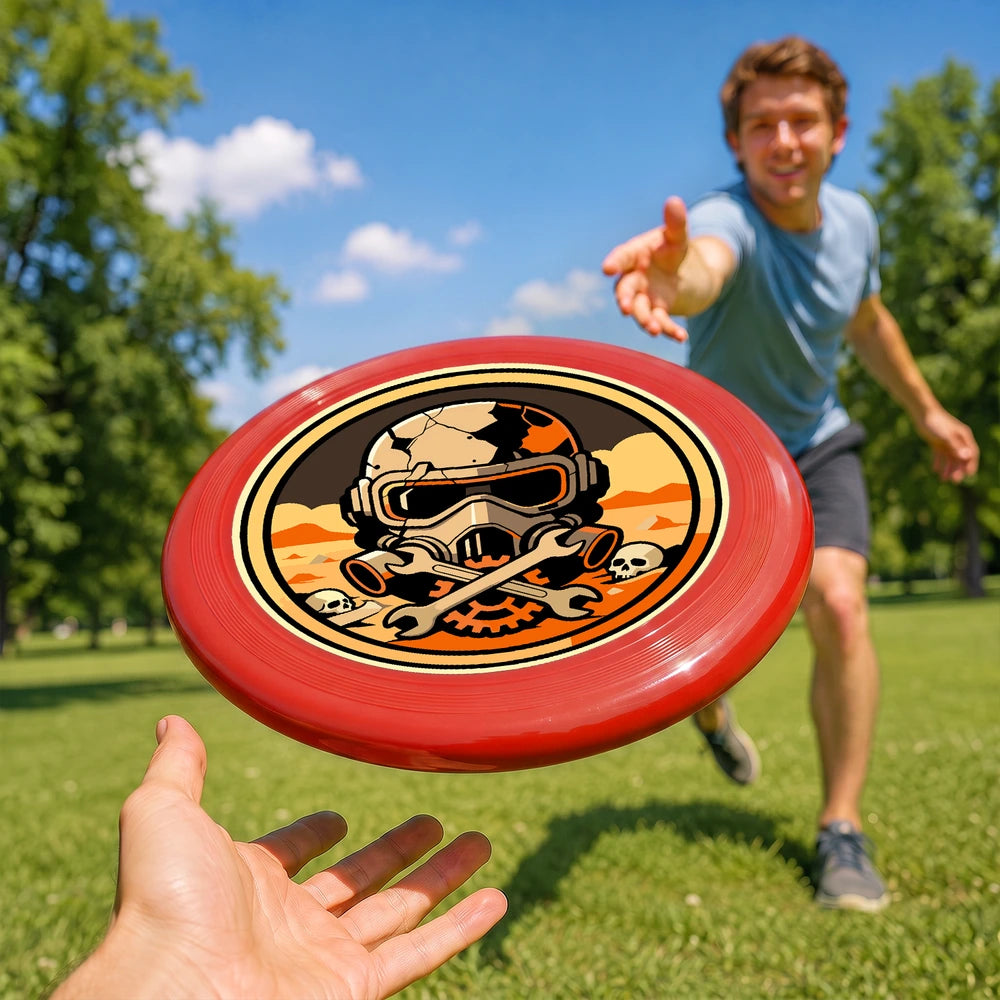 
Paint by Numbers - Frisbee | Skull Pilot Crest