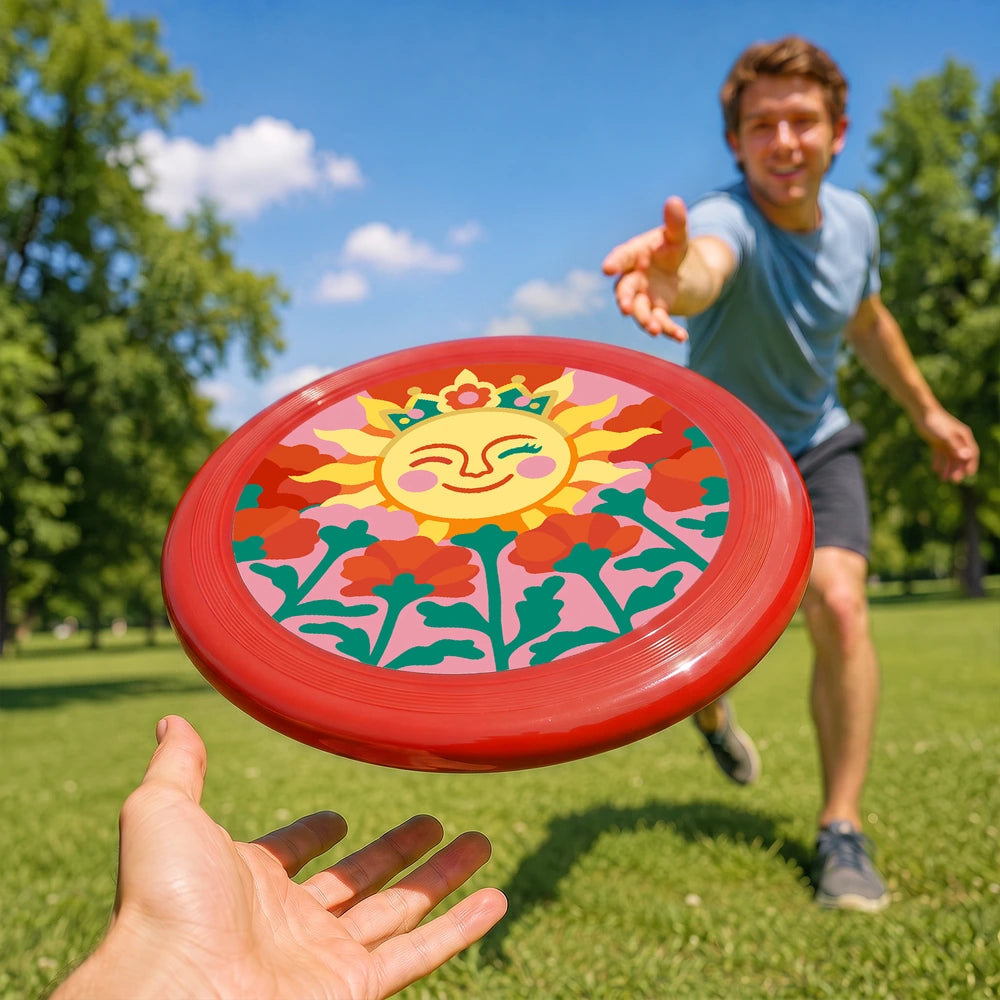 Paint by Numbers - Frisbee | Smiling Sun in Flowers
