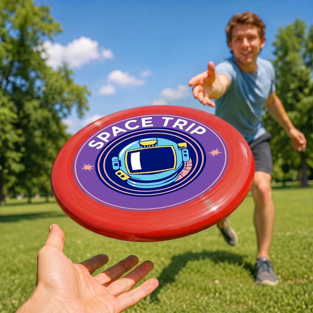 Paint by Numbers - Frisbee | Space Trip Badge