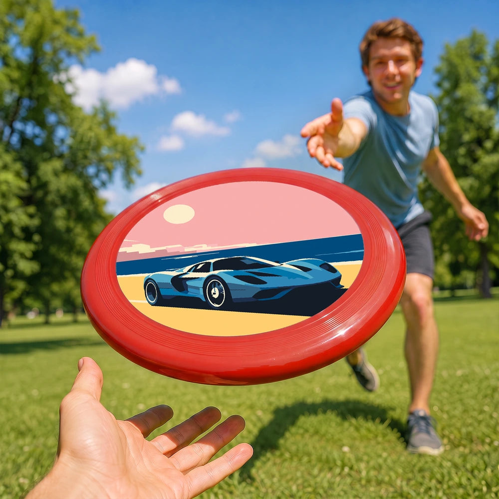 Paint by Numbers - Frisbee | Sports Car at Dusk