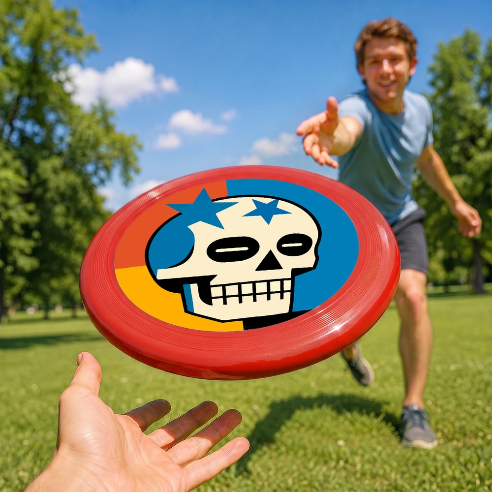 Paint by Numbers - Frisbee | Star Skull