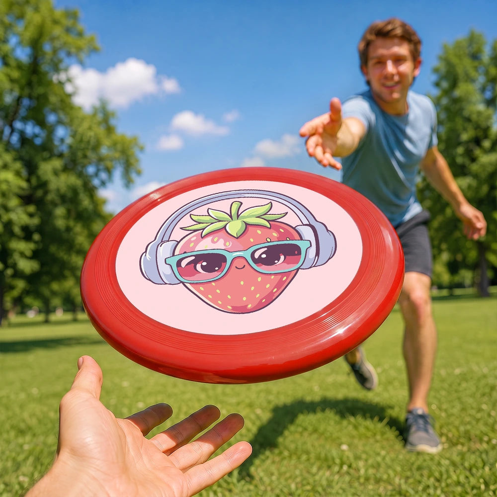 Paint by Numbers - Frisbee | Strawberry with Headphones