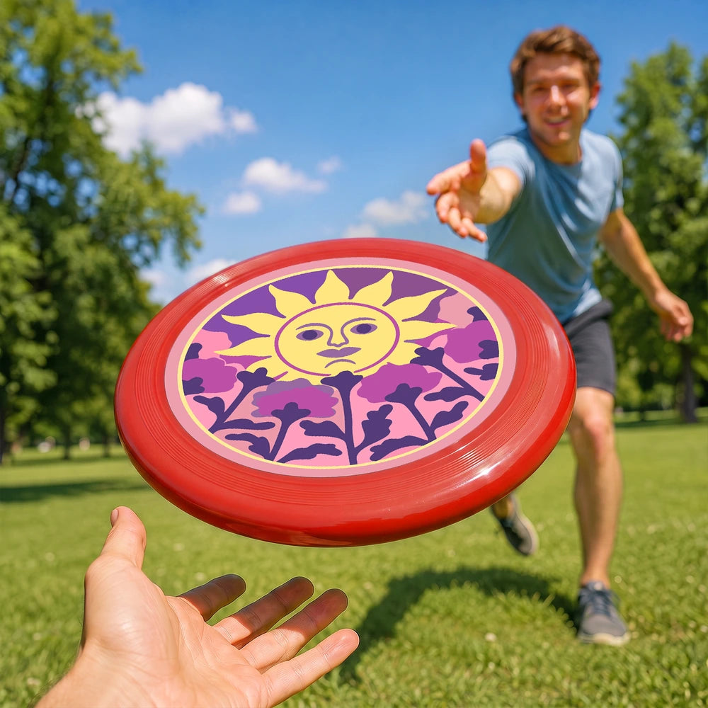 
Paint by Numbers - Frisbee | Sun Face and Thistles