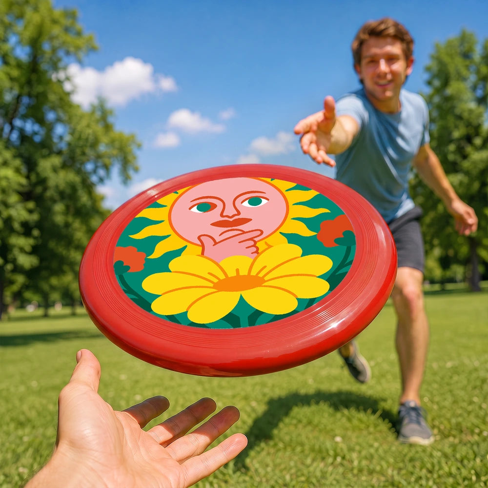 Paint by Numbers - Frisbee | Sun and Moon in Bloom