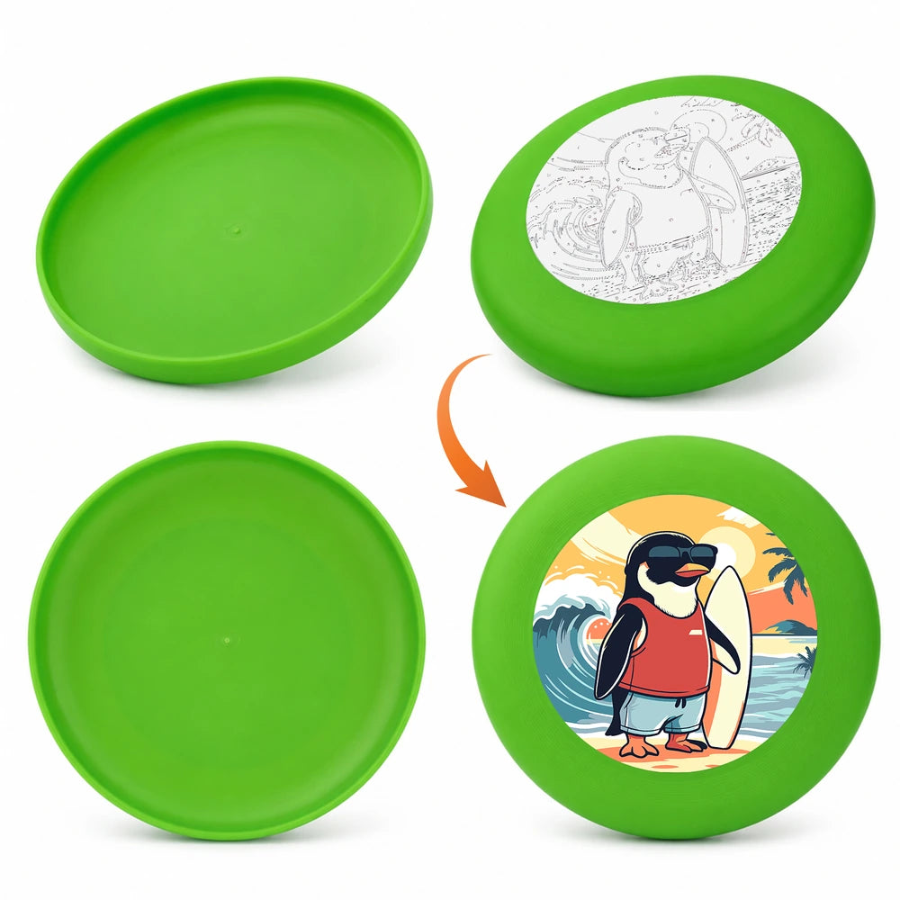 
Paint by Numbers - Frisbee | Surfing Penguin