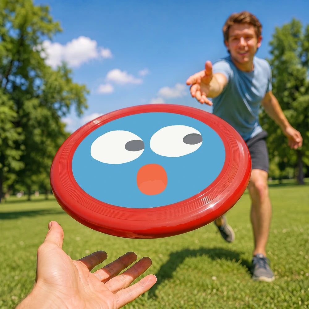 Paint by Numbers - Frisbee | Surprised Blue Face