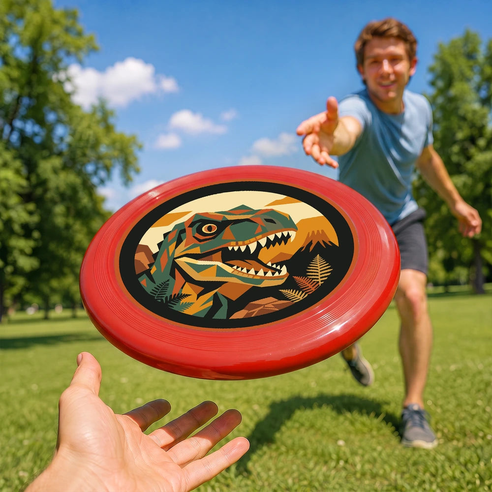 
Paint by Numbers - Frisbee | T-Rex in the Forest