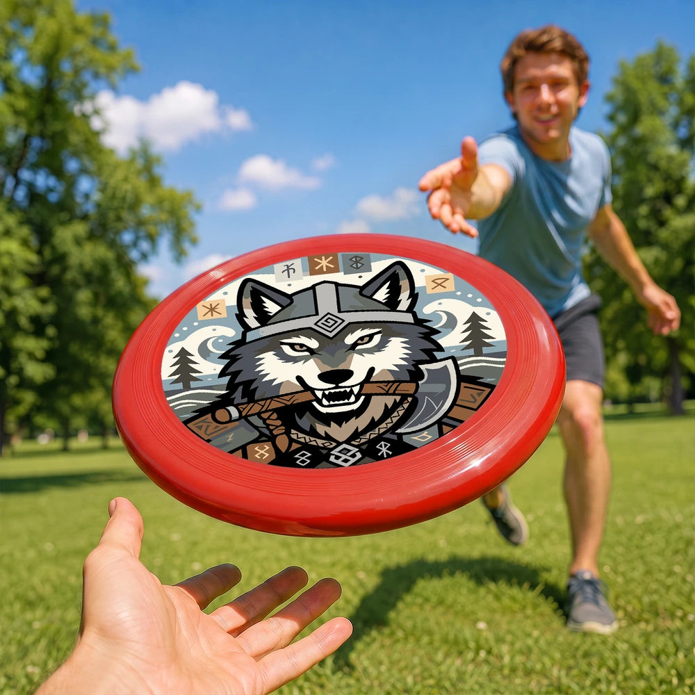Paint by Numbers - Frisbee | Viking Wolf