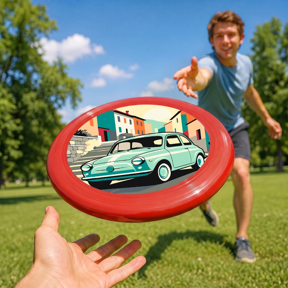 Paint by Numbers - Frisbee | Vintage Car in the Village