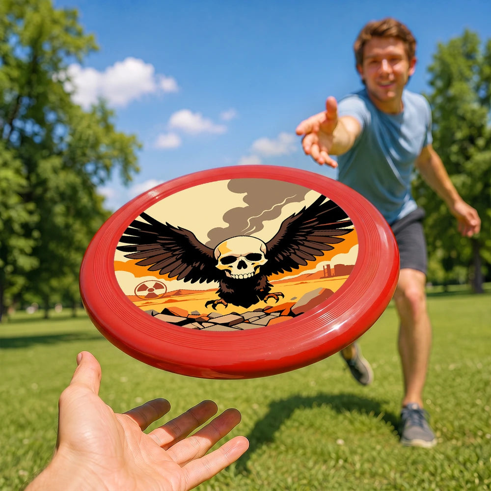 Paint by Numbers - Frisbee | Winged Skull