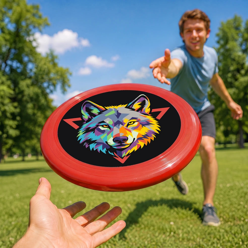 
Paint by Numbers - Frisbee | Wolf Head Emblem