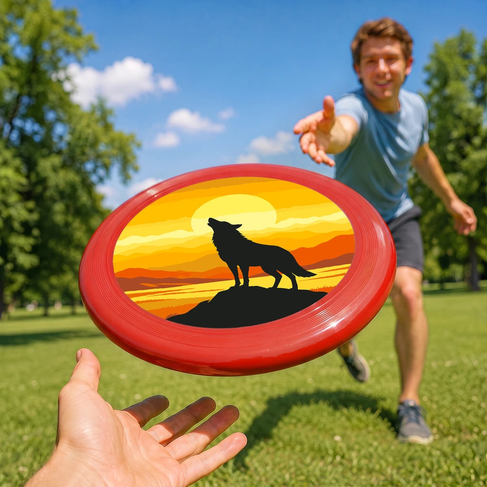 Paint by Numbers - Frisbee | Wolf at Sunset