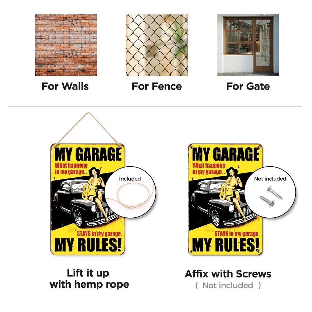 
Paint by Numbers – Vintage Metal Garage Art | My Garage, My Rules