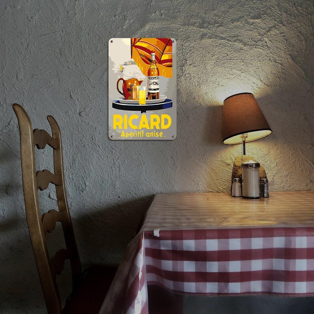 Paint by Numbers – Vintage Metal Bar Art | Ricard Apéritif