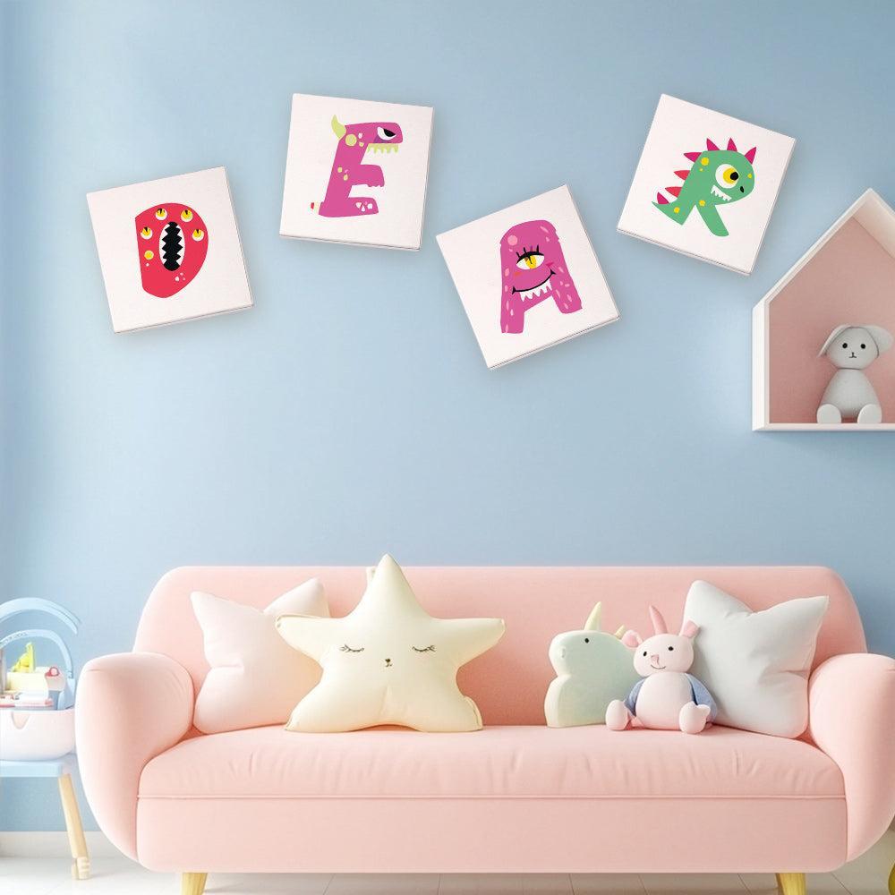 Paint by Numbers – Alphabet Painting Kit | A to Z Funky Monsters