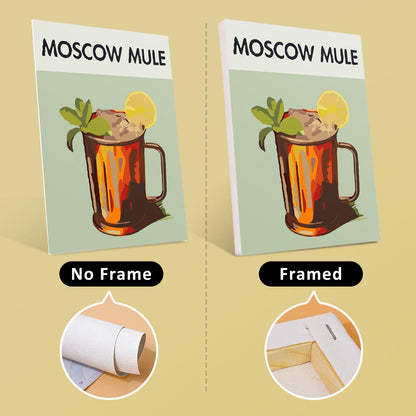 Paint by Numbers – 6 Mini Paintings | Modern Cocktails Set
