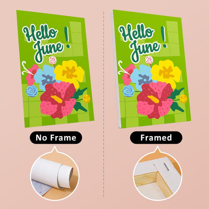 Paint by Numbers – 6 Mini Paintings | Summer Vibes & Ice Cream Set