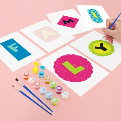 Paint by Numbers – Alphabet Painting Kit | A to Z Color Pop Letters