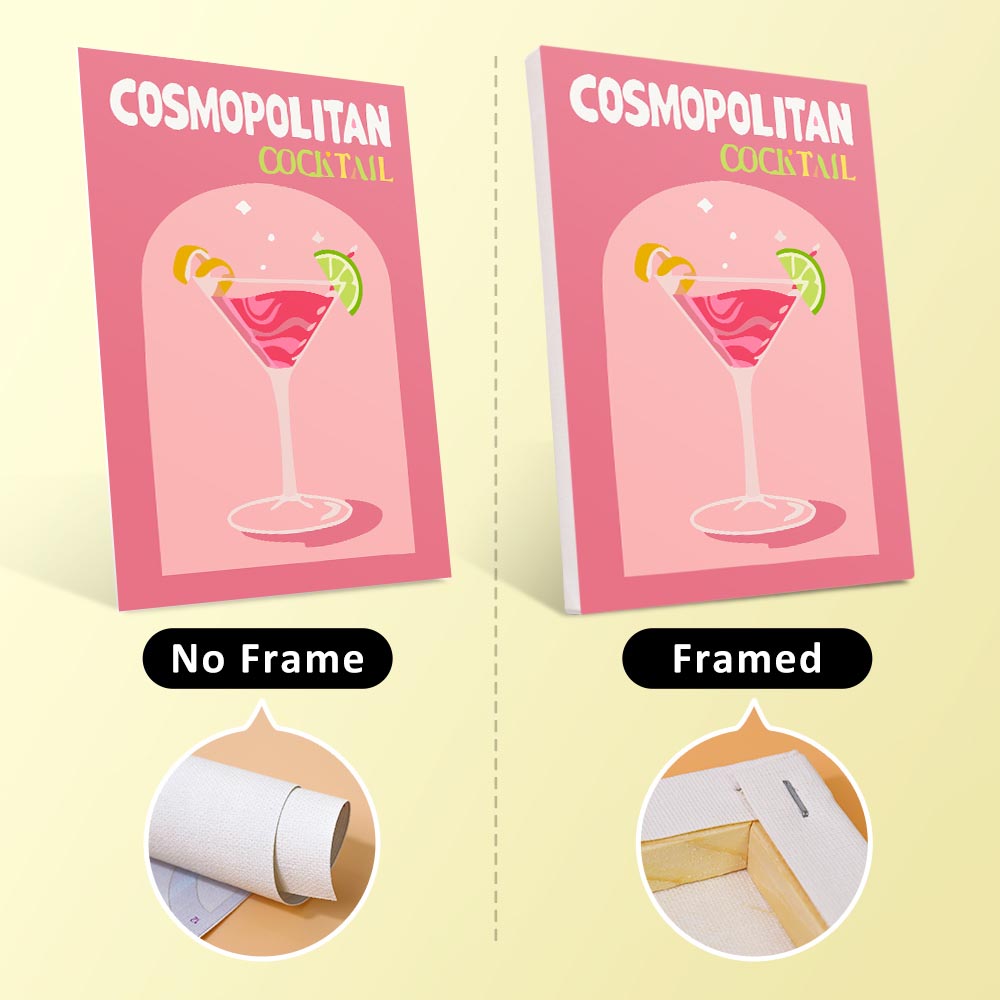Paint by Numbers – 6 Mini Paintings | Pop Art Cocktails Set