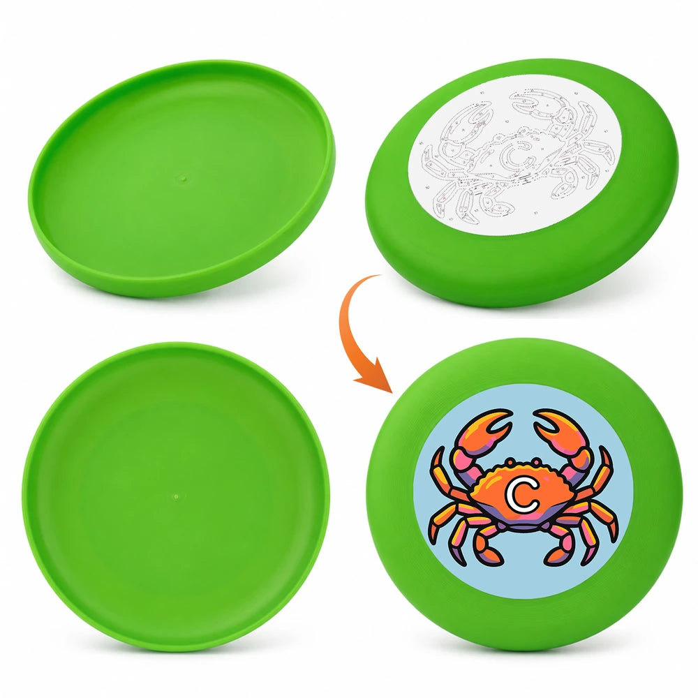 
Paint by Numbers - Frisbee | Cancer Crab Sign