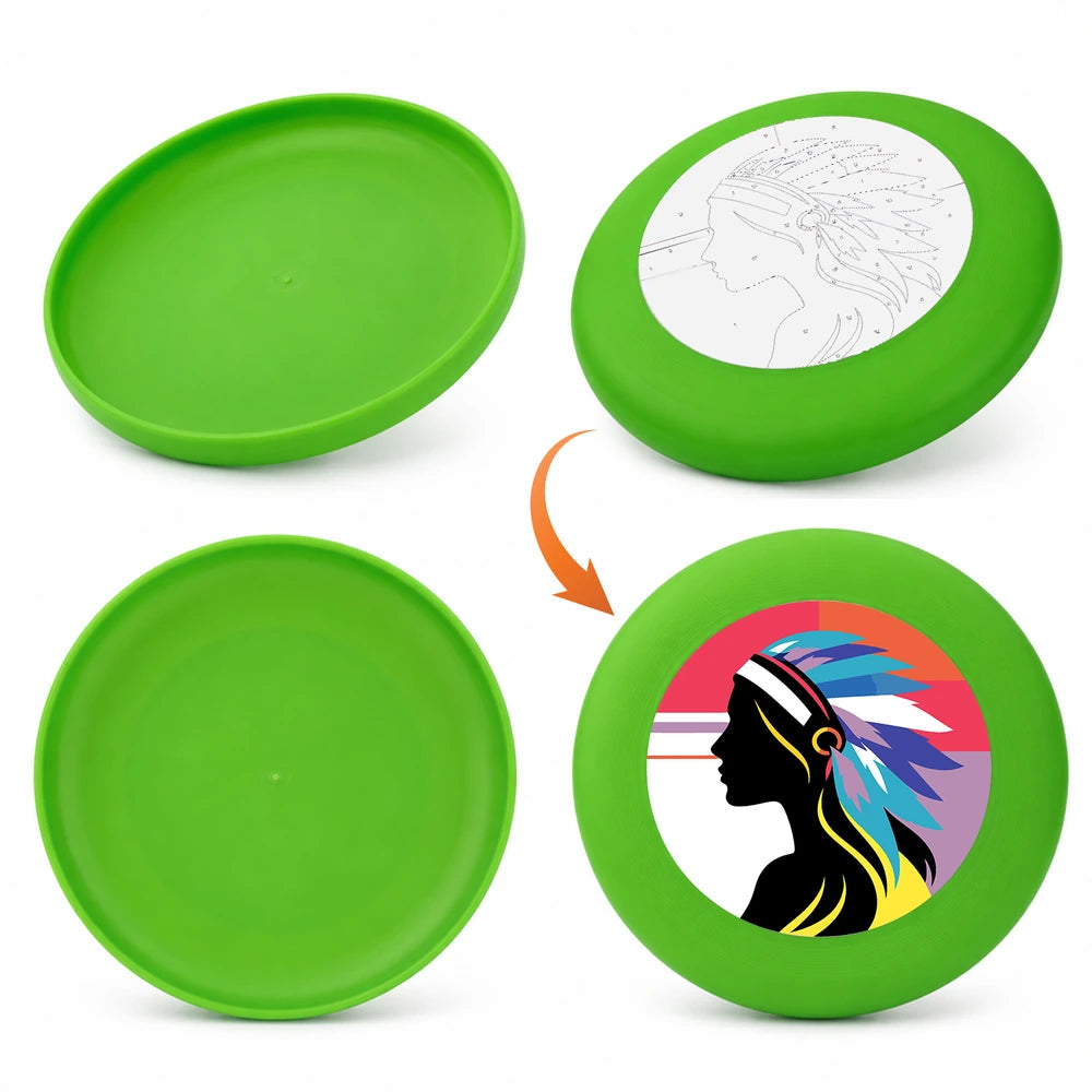 Paint by Numbers - Frisbee | Feather Headdress Portrait