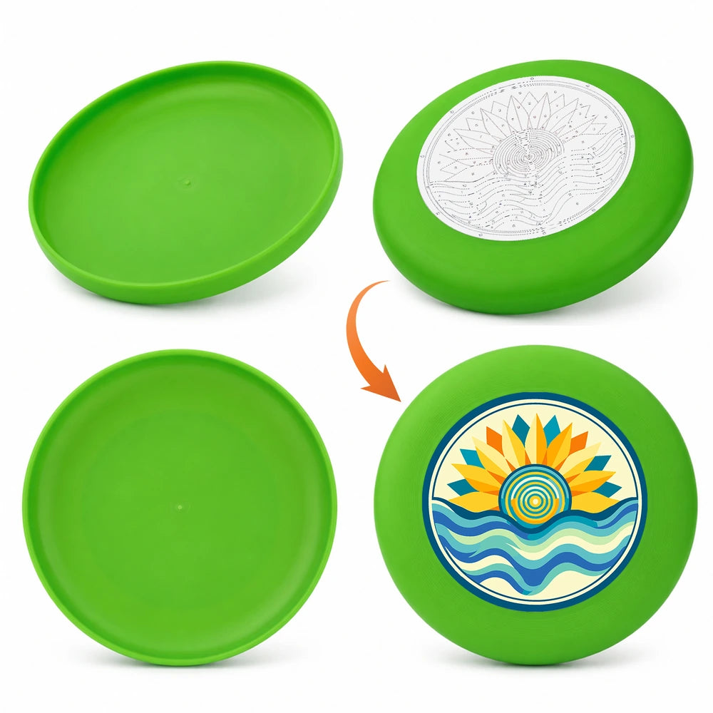 
Paint by Numbers - Frisbee | Golden Sun and Waves