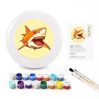 Paint by Numbers - Frisbee | Orange Shark