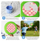 Paint by Numbers - Frisbee | Pink Wave Pattern