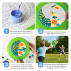 Paint by Numbers - Frisbee | Tropical Beach Circle