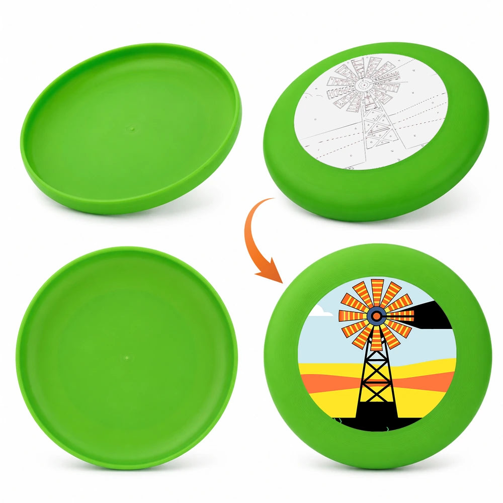 
Paint by Numbers - Frisbee | Windmill at Sunset
