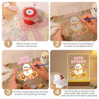 Paint by Numbers - Halloween Light | Cute Spooky Ghost with Candy