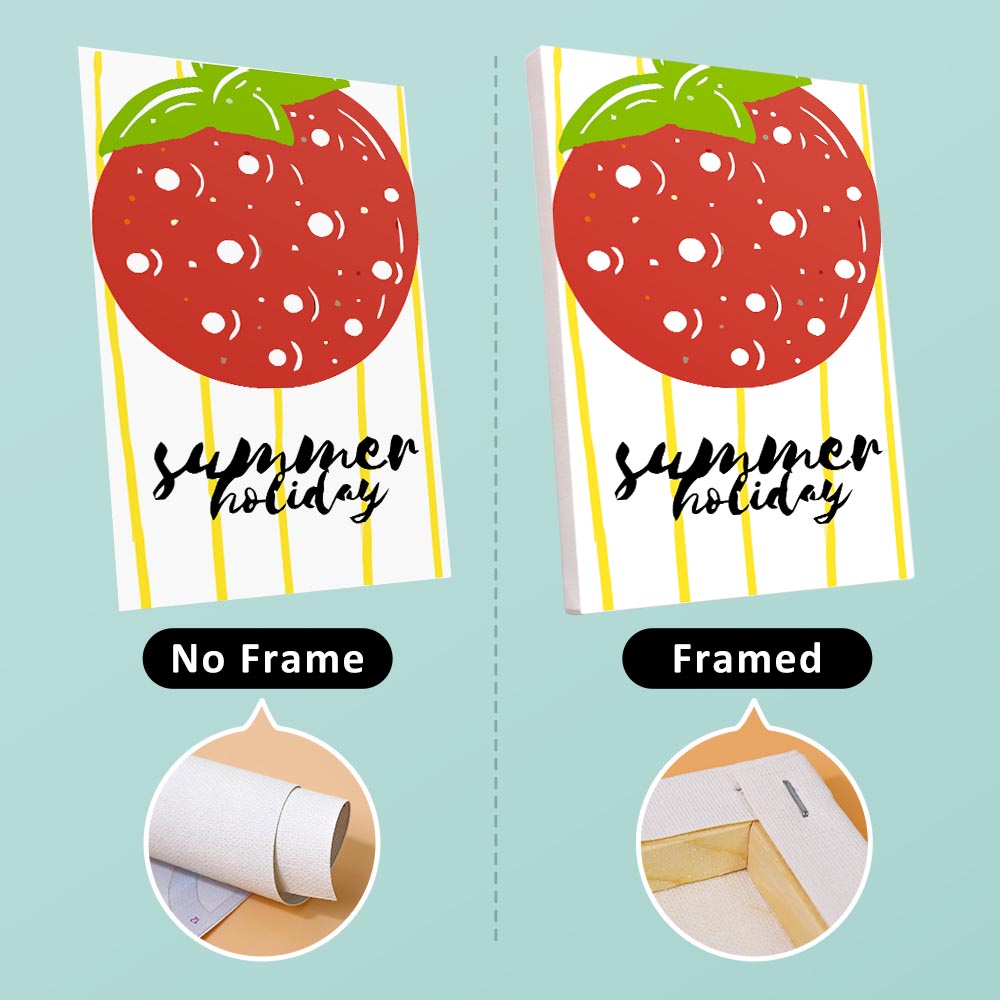 Paint by Numbers – 6 Mini Paintings | Summer Fruits & Fun Set