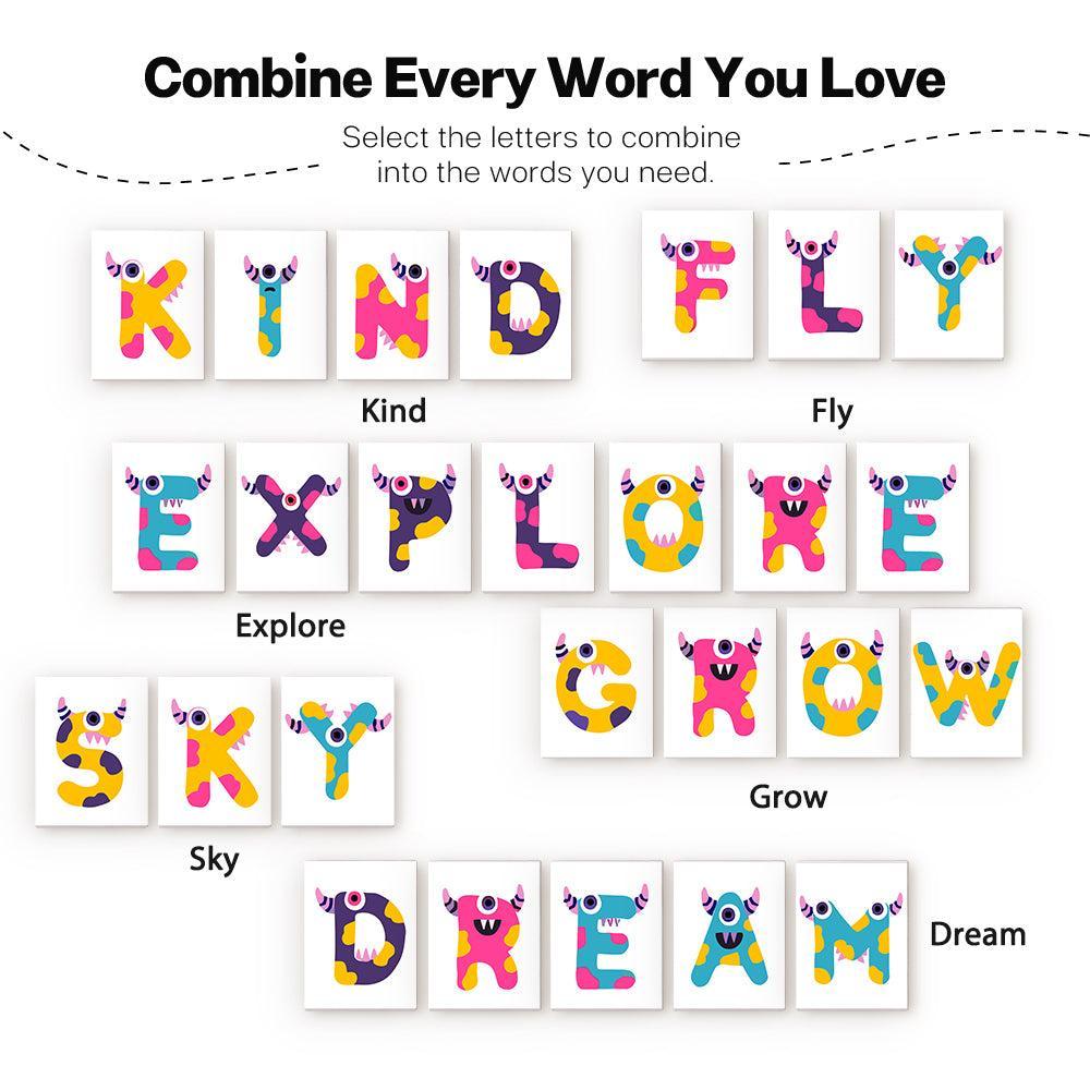 
Paint by Numbers – Alphabet Painting Kit | Color Pop Monster Letters A–Z