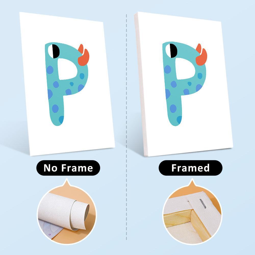 
Paint by Numbers – Alphabet Painting Kit | A to Z Funny Monsters