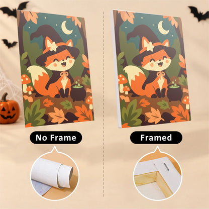 Paint by Numbers – 6 Mini Paintings | Autumn Leaves Halloween Pets Set