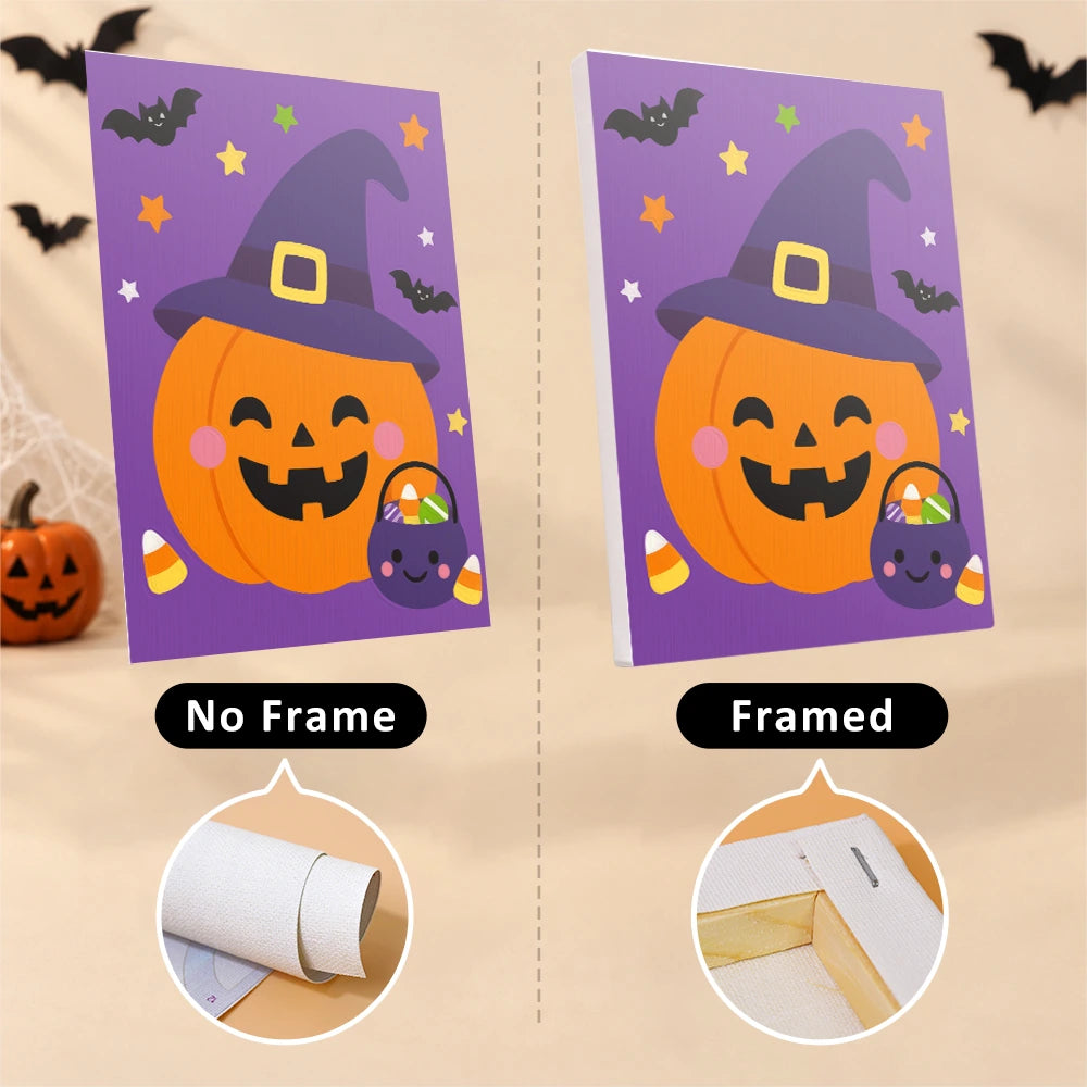 Paint by Numbers – 6 Mini Paintings | Colorful Costume Kids Set